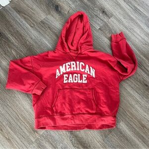 American Eagle vintage coral hoodie